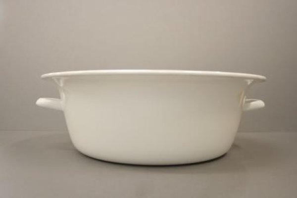 画像1: 野田琺瑯　たらい　40cm (1)