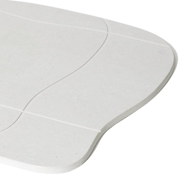 画像2: 【Soil】珪藻土　バスマット（アクア） (2)