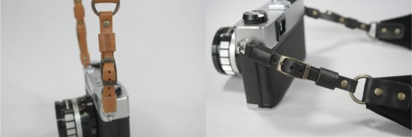 画像2: カメラストラップ帆布 (2)