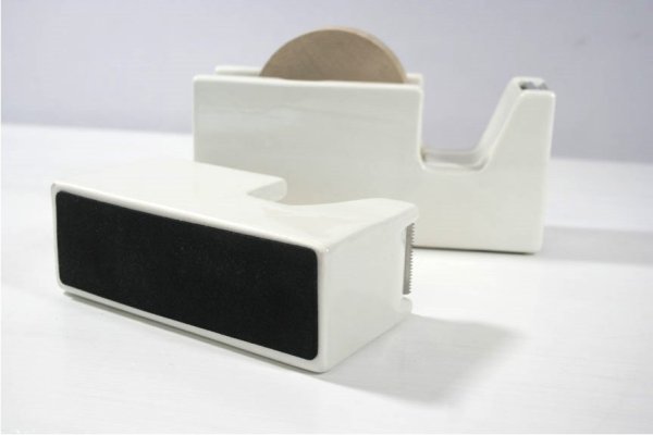 画像5: 【倉敷意匠計画室】白磁 テープカッター　Ｓ　 (5)