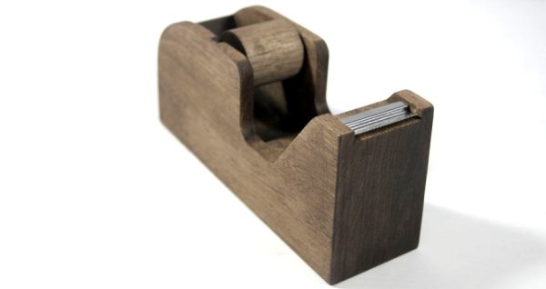 画像5: 【倉敷意匠計画室】木製テープカッター　 (5)