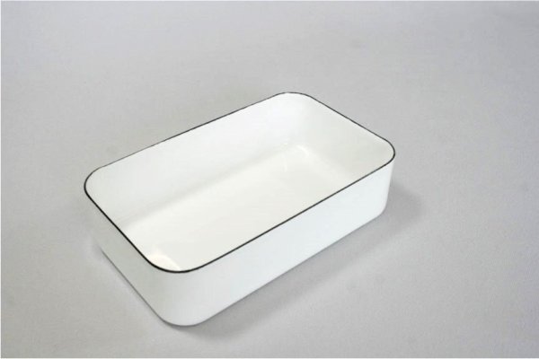 画像2: 【野田琺瑯】バターケース200ｇ用　 (2)