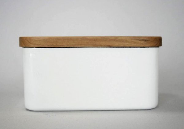 画像2: 【野田琺瑯】バターケース450ｇ用　 (2)