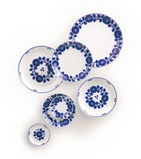 画像4: 【白山陶器】ブルームプレート　リース　M　 (4)