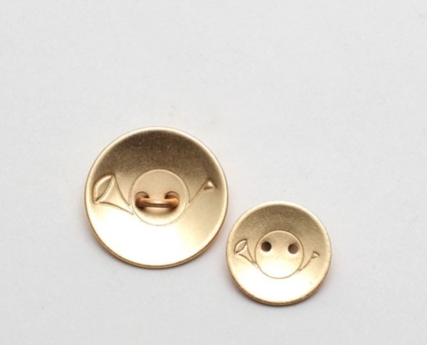 画像2: 【月光荘】金ボタン（小）　 (2)