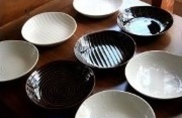 画像1: 【白山陶器】シェル　取皿　 (1)