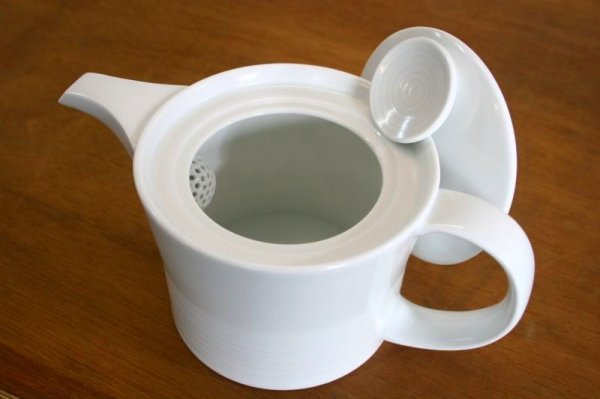 画像3: 【白山陶器】ミストホワイト　ポットS (3)