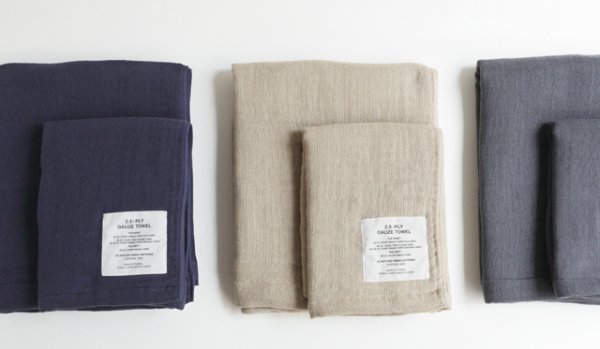 画像3: 〈2.5-PLY GAUZE〉BATH TOWEL / L  (3)
