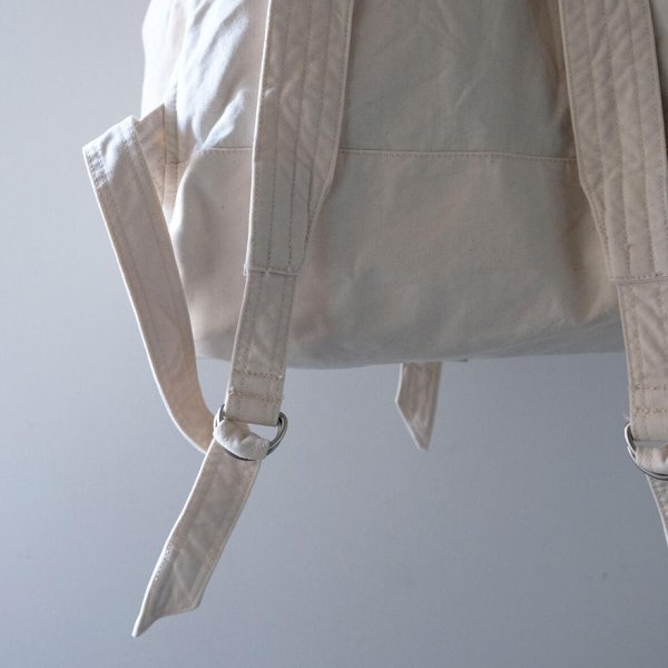 画像6: 【takeshi kanda】キャンバスリュック/きなり (6)