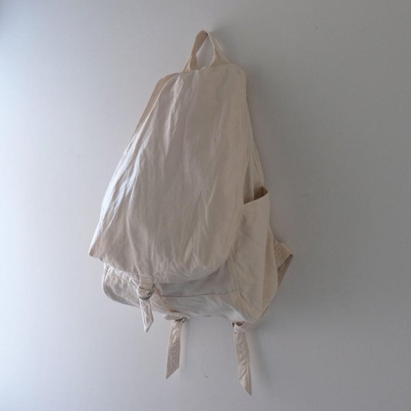 画像2: 【takeshi kanda】キャンバスリュック/きなり (2)