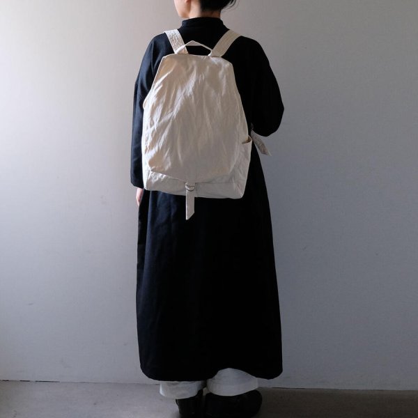 画像8: 【takeshi kanda】キャンバスリュック/きなり (8)