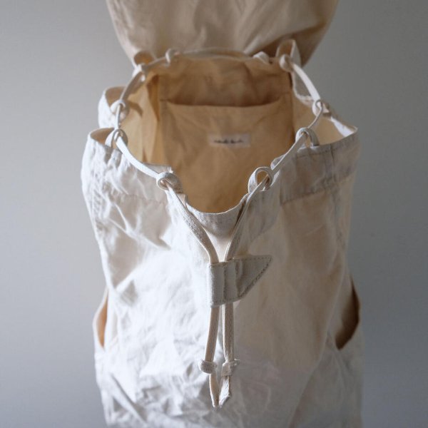 画像4: 【takeshi kanda】キャンバスリュック/きなり (4)