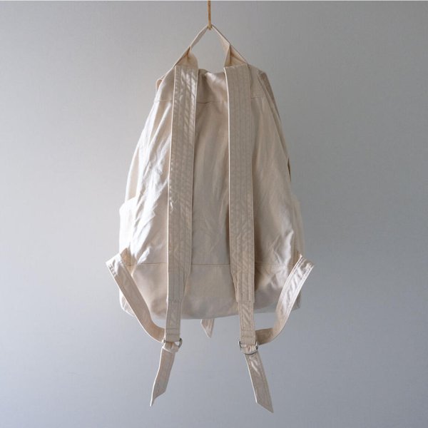 画像3: 【takeshi kanda】キャンバスリュック/きなり (3)