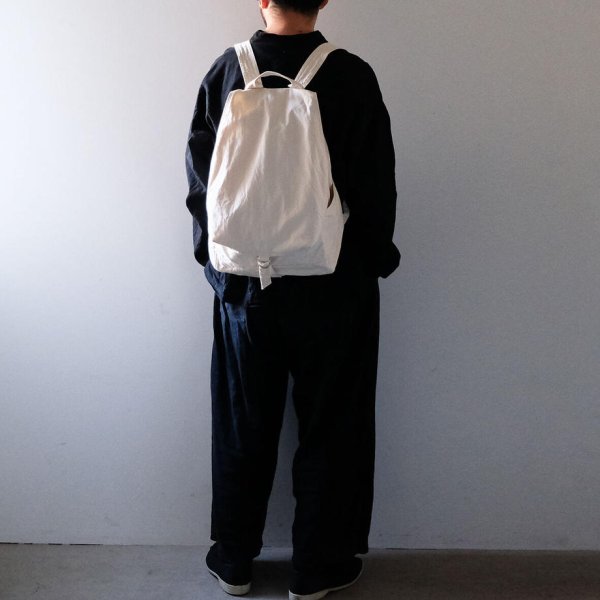 画像10: 【takeshi kanda】キャンバスリュック/きなり (10)