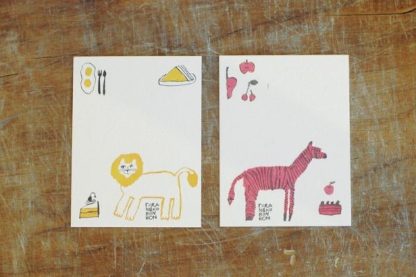 ライオン+シマウマ