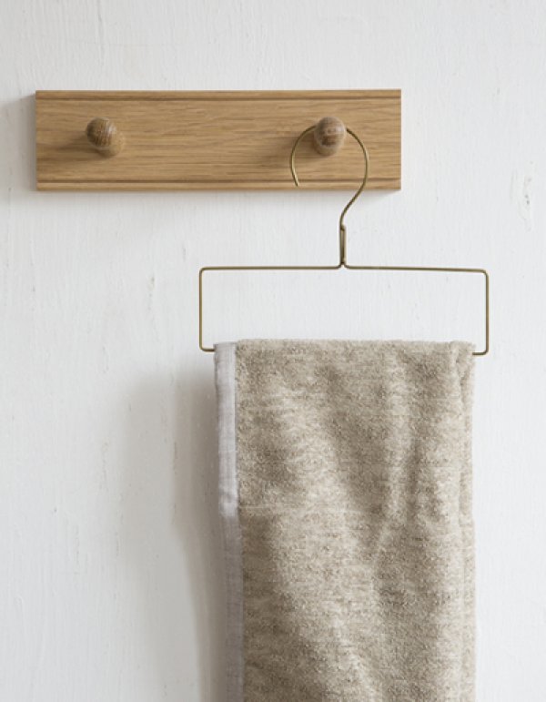 画像1: 【fog linen work】タイハンガー (1)