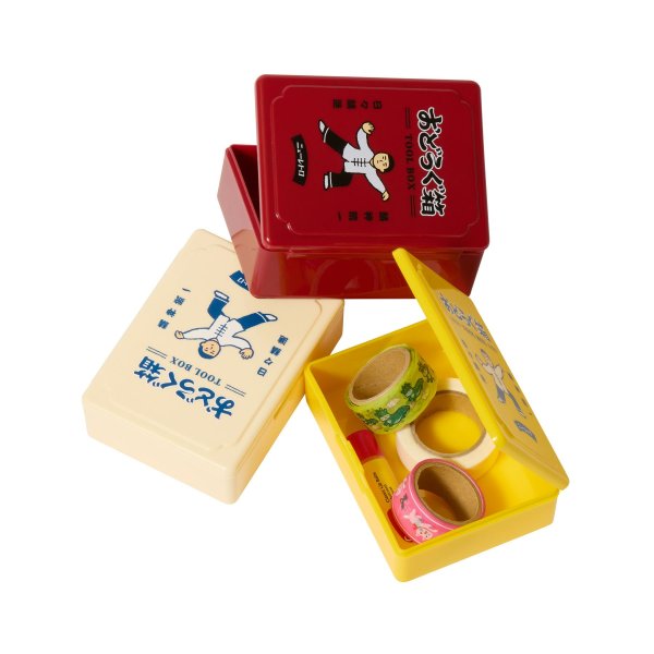 画像1: ニューレトロ ミニお道具箱（太極拳） (1)