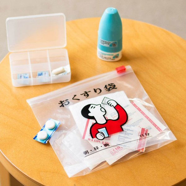 画像1: ニューレトロ ジッパーバッグ M （6枚入り） (1)
