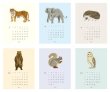画像5: 【2026】 壁掛けカレンダー　Djur　（タンザックタイプ） (5)