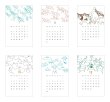 画像4: 【2026】 卓上カレンダー　Ah la la　（木製スタンドタイプ） (4)