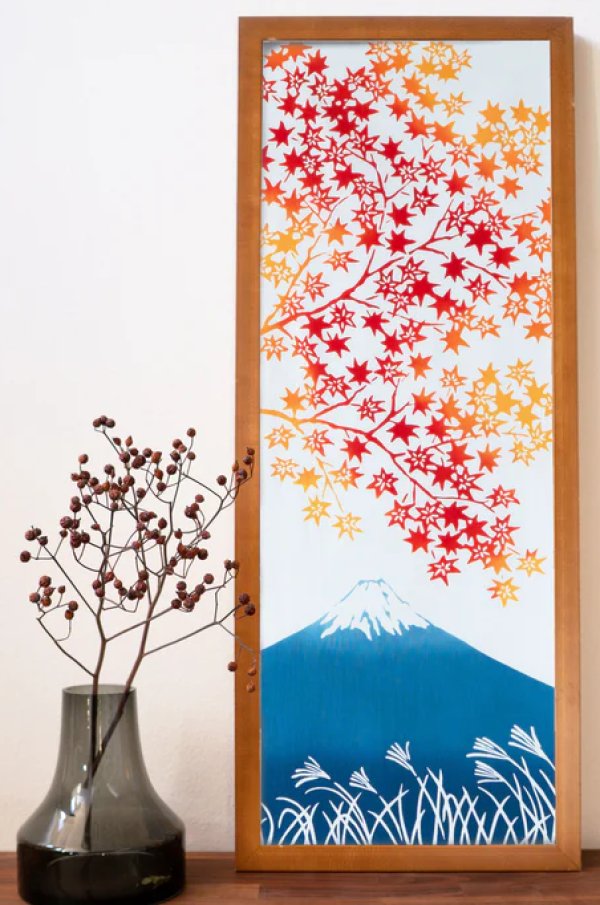 画像2: 【かまわぬ】夕焼け富士 (2)