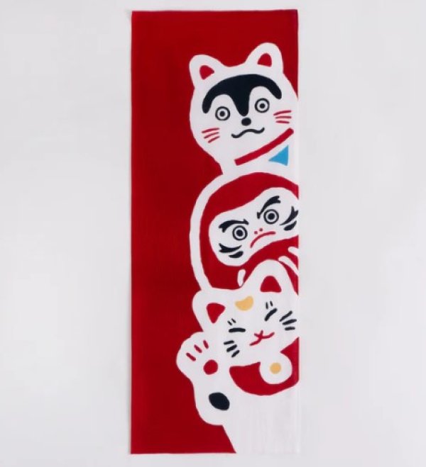 画像1: 【かまわぬ】見守り招き福 (1)