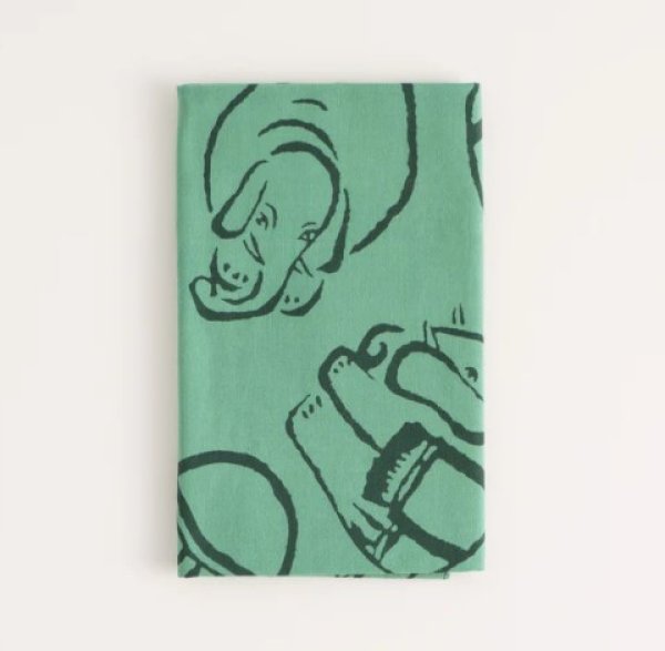 画像1: 【かまわぬ】いきもの図譜てぬぐい 象 (1)